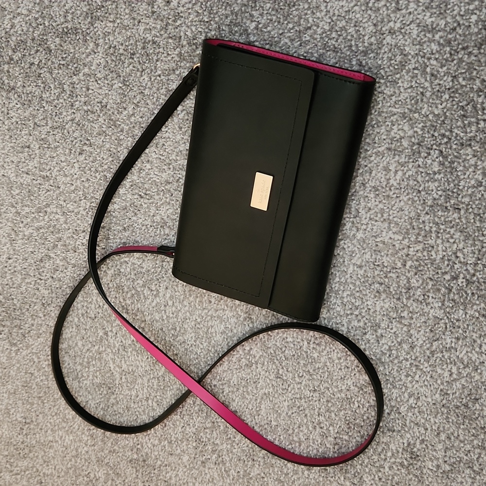 Kate Spade trifold wallet bag with crossbody strap